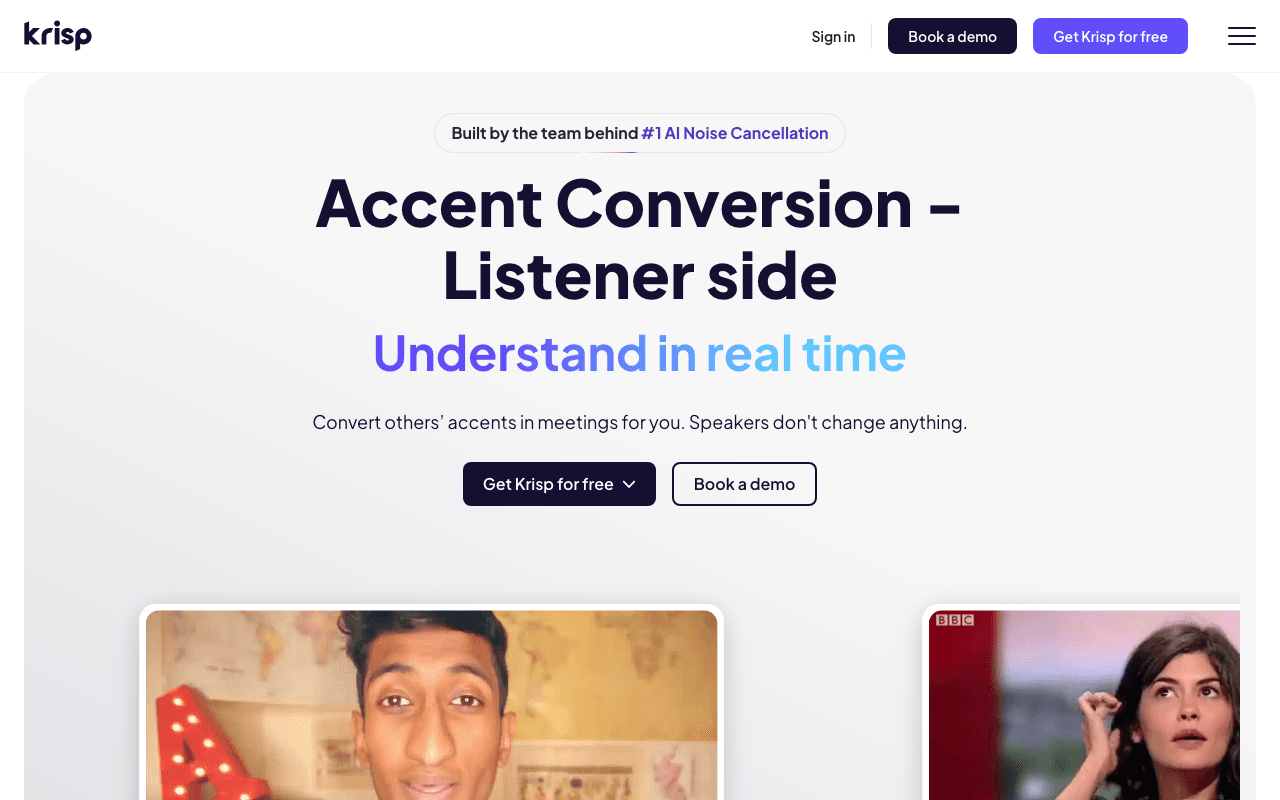 Krisp Accent Conversion